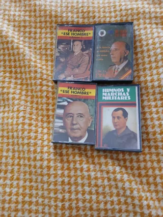 Revista actualidad española Franco.4 Casetes Franc