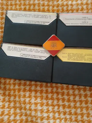 Revista actualidad española Franco.4 Casetes Franc