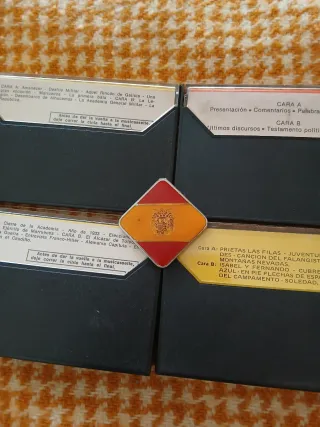 Revista actualidad española Franco.4 Casetes Franc