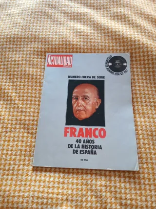 Revista actualidad española Franco.4 Casetes Franc