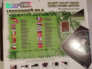 Fuente PC ATX 560W 80 Plus Bronce Gaming