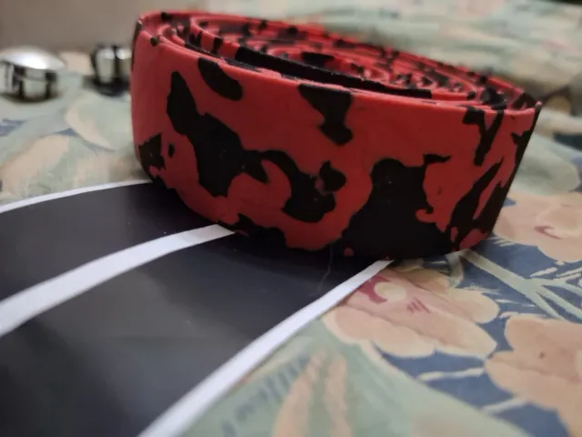 Cinta Manillar Bicicleta Roja y Negra