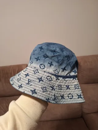 Gorro Louis Vuitton Azul Denim vaquero