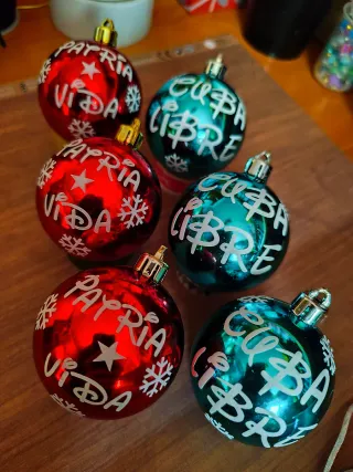 Bolas Navideñas Personalizadas