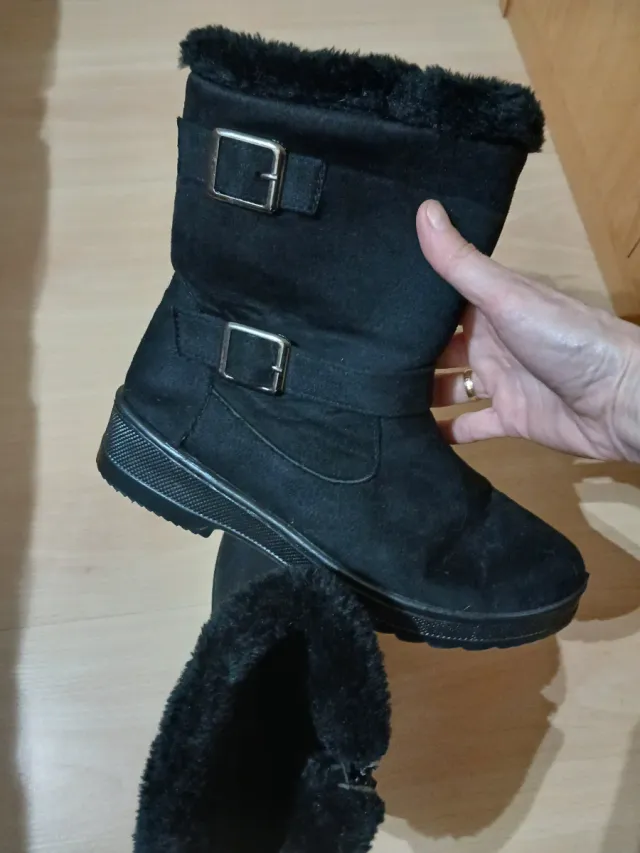 Botas forradas por dentro
