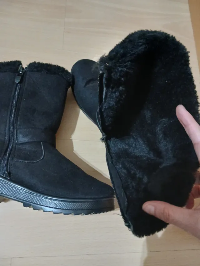 Botas forradas por dentro