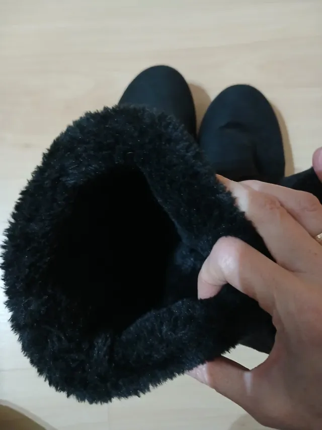 Botas forradas por dentro