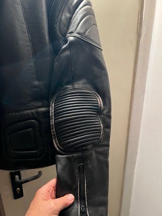 Chaqueta de cuero para moto