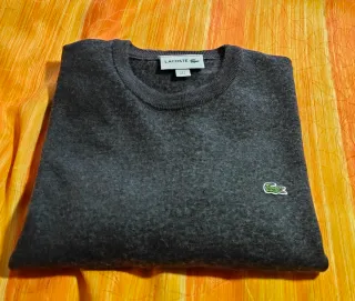Jersey Lacoste Gris Oscuro Talla L