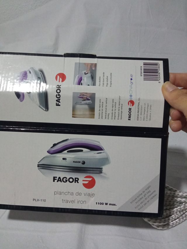 Plancha de viaje Fagor