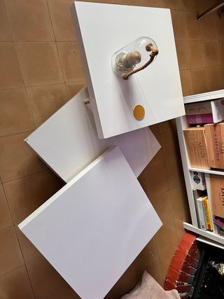 Mesa auxiliar moderna movible