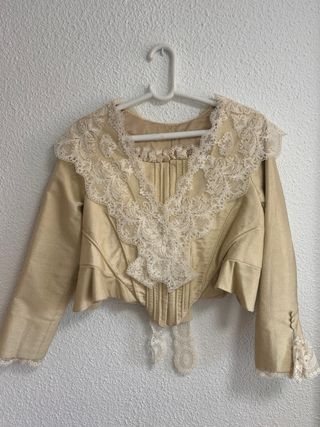 Corpiño Fallera Dorado Talla 42