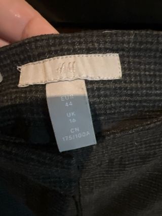 Pantalón gris de vestir