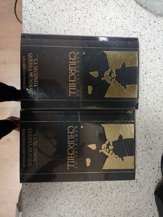 Libro Memorias de Churchill.