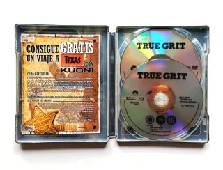 Steelbook Valor de Ley bluray + dvd. True Grit