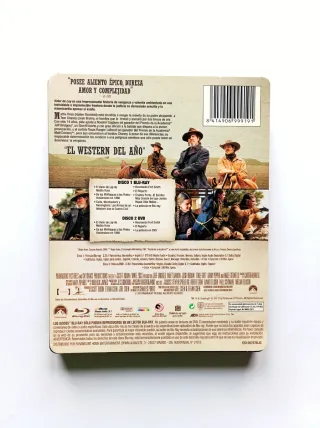 Steelbook Valor de Ley bluray + dvd. True Grit