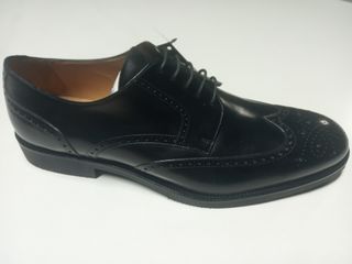 Zapatos Blucher Piel Negro Talla 49