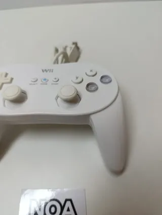 Mando Pro Wii Nintendo Blanco