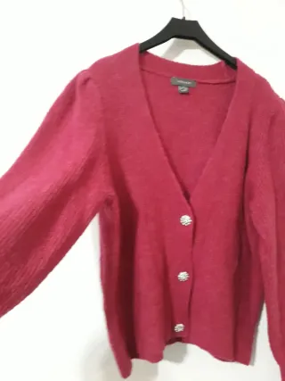 Cárdigan Primark Rojo Talla M