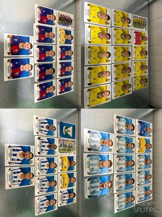 Lote 292 cromos Liga Hypermotion 25/26 sin repetir