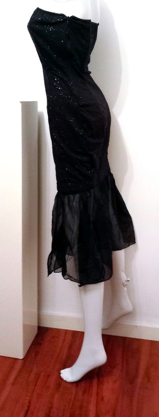 Vestido Negro Noche Vieja LASERRE