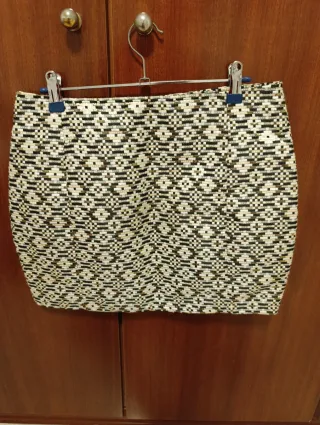 Falda fiesta geométrica cremallera