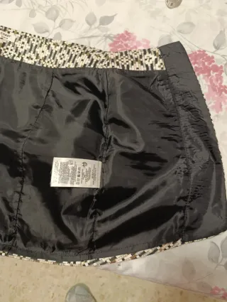 Falda fiesta geométrica cremallera