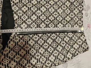 Falda fiesta geométrica cremallera