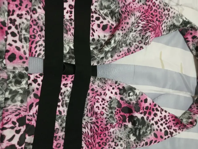 Mono largo elástico estampado