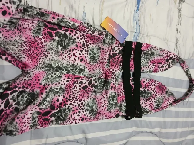 Mono largo elástico estampado