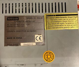 Sony Xplod CDX-L580X – Potencia Vintage 50Wx4