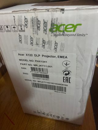 Proyector Acer Negro Nuevo