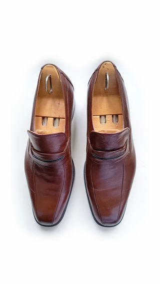 Mocassini MATUS pelle marrone N.43