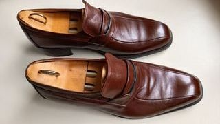 Mocassini MATUS pelle marrone N.43