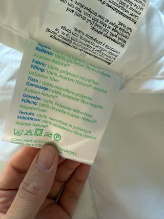 Nórdico cuna antiácaros