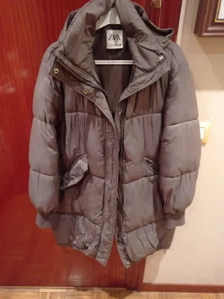 Parka Zara verde