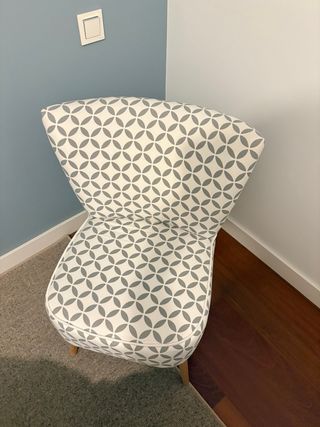 Butaca geométrica Maisons du Monde