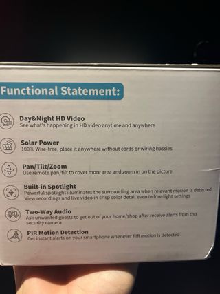 Cámara Vigilancia WiFi DL201•PRECINTADA•