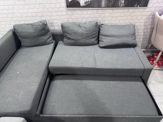 Sofá Cama Chaiselongue Gris