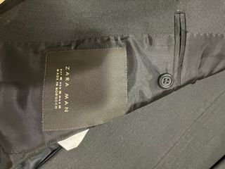 Traje Zara Azul Marino Chaqueta 46 Pantalón 38