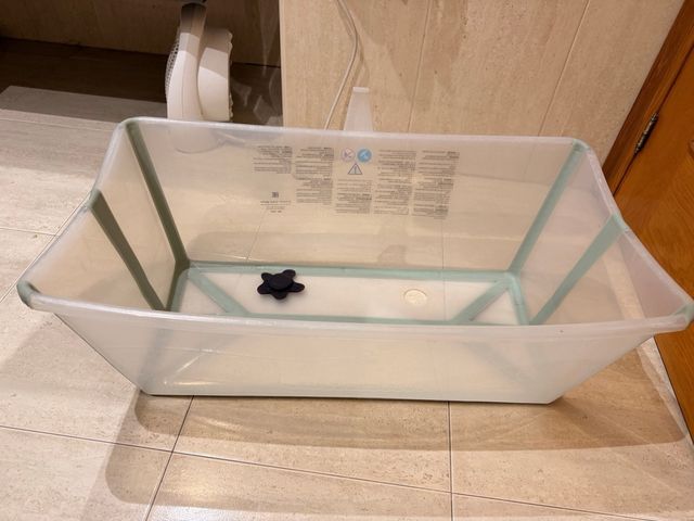 Bañera Stokke, Soporte para Recien Nacido y Patas