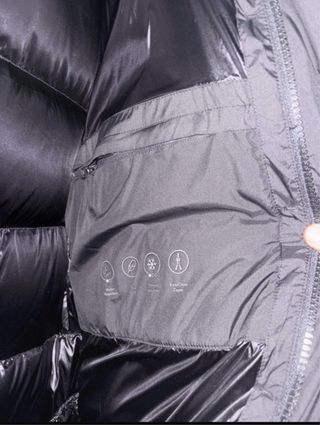 Abrigo Massimo Dutti Negro Nuevo