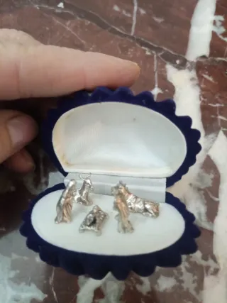Presepe in miniatura argento