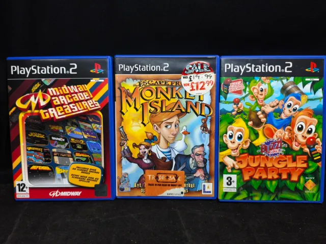 Lote com 3 jogos PS2