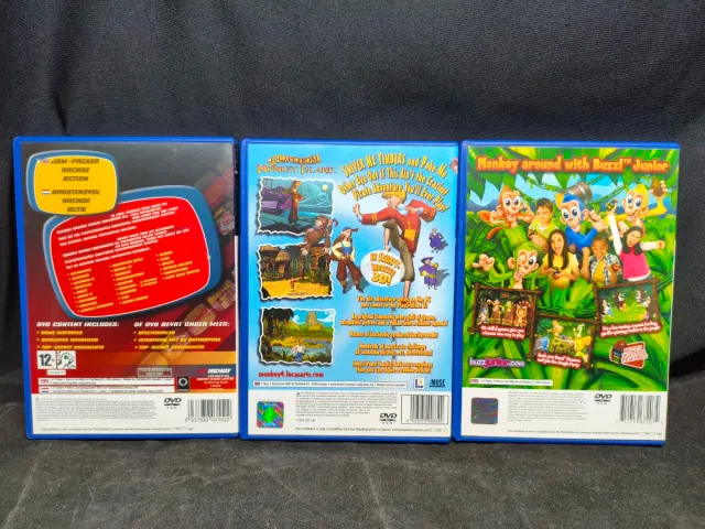 Lote com 3 jogos PS2