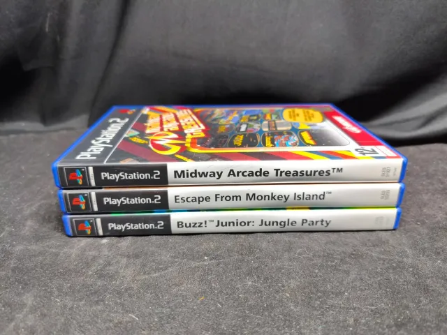 Lote com 3 jogos PS2