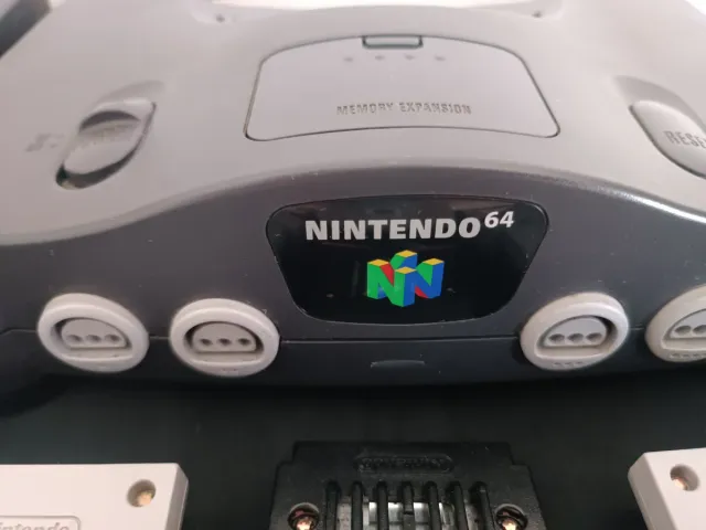 Consola Nintendo 64 Cinza Completa