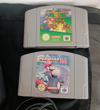 Consola Nintendo 64 Gris Completa