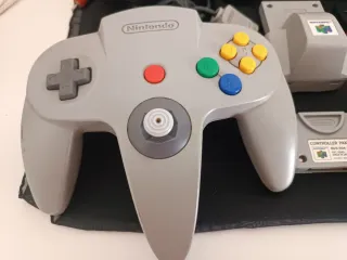 Consola Nintendo 64 Gris Completa