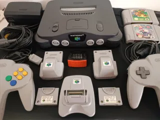 Consola Nintendo 64 Gris Completa